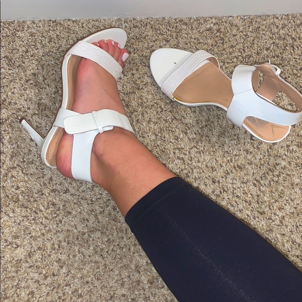 Dolce Vita; white sandals